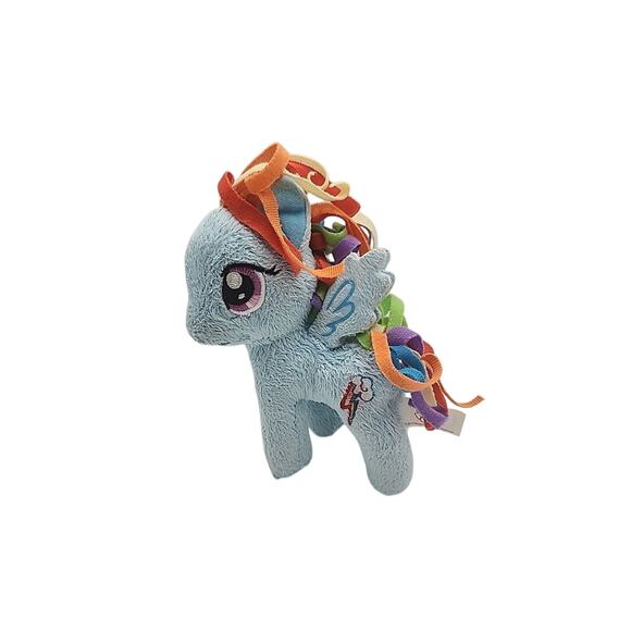 My Little Pony 5" Plush Rainbow Dash Friendship is Magic Embroidered Eyes Plush - Picture 1 of 7